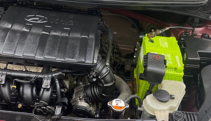 2015 Hyundai Grand i10 MAGNA 1.2 KAPPA VTVT, Petrol, Manual, 1,02,210 km, Engine View - Left