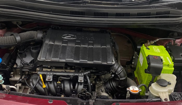 2015 Hyundai Grand i10 MAGNA 1.2 KAPPA VTVT, Petrol, Manual, 1,02,210 km, Engine View