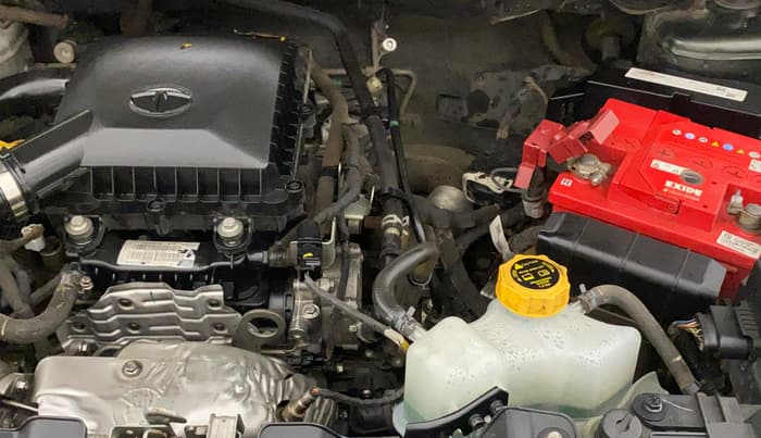 2021 Tata NEXON XZ PLUS PETROL SUNROOF, Petrol, Manual, 76,947 km, Engine View - Left