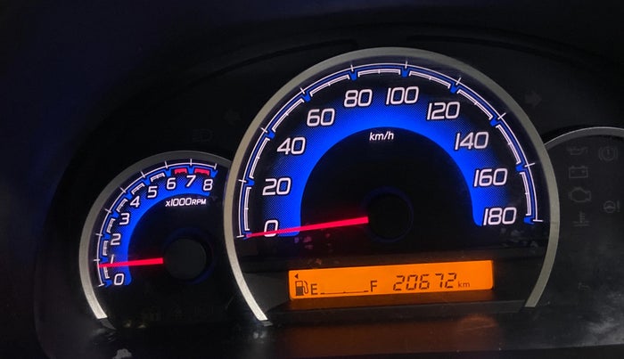 2018 Maruti Wagon R 1.0 VXI, Petrol, Manual, 20,664 km, Odometer Image
