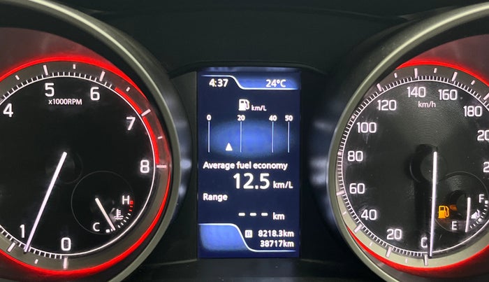 2019 Maruti Swift ZXI AMT, Petrol, Automatic, 38,693 km, Odometer Image