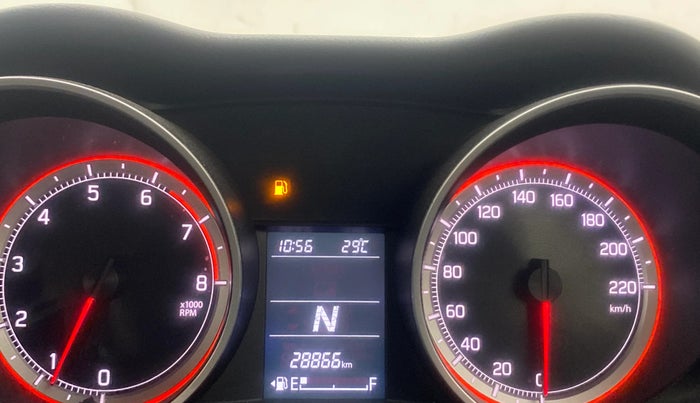 2020 Maruti Swift VXI AMT, Petrol, Automatic, 28,866 km, Odometer Image