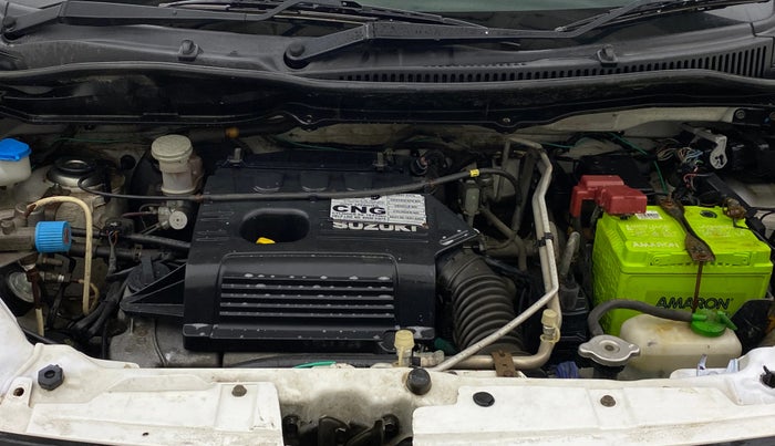 2013 Maruti Wagon R 1.0 LXI, CNG, Manual, 78,900 km, Engine View