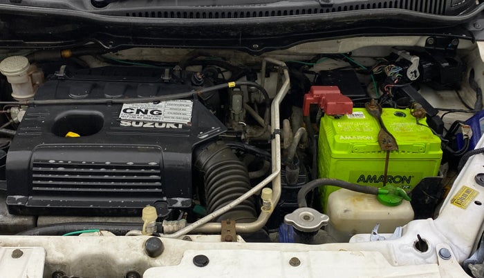 2013 Maruti Wagon R 1.0 LXI, CNG, Manual, 78,900 km, Engine View - Left