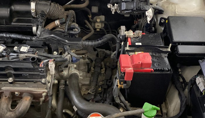 2021 Toyota Glanza G CVT, Petrol, Automatic, 34,349 km, Engine View - Left