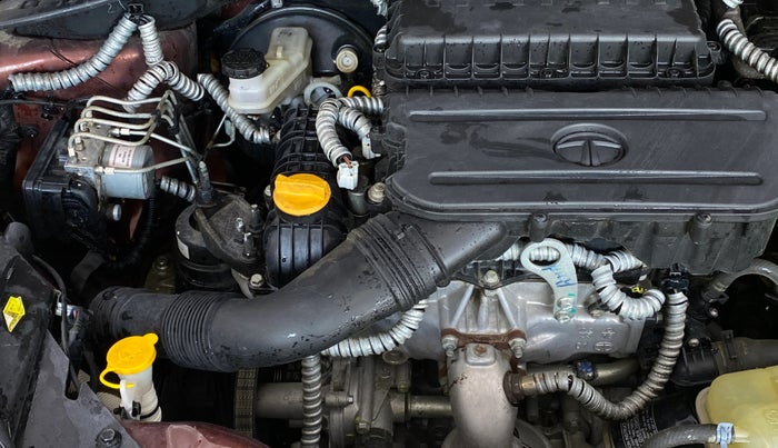 2023 Tata TIGOR XZA PLUS LEATHERETTE, Petrol, Automatic, 15,735 km, Engine View - Right