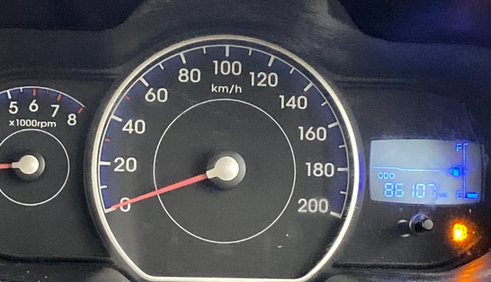 2014 Hyundai i10 SPORTZ 1.2, CNG, Manual, 86,107 km, Odometer Image