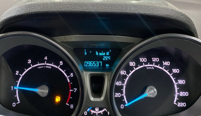 2015 Ford Ecosport TITANIUM 1.0L ECOBOOST (OPT), Petrol, Manual, 96,530 km, Odometer Image