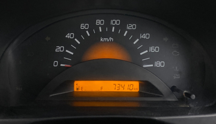2015 Maruti Wagon R 1.0 LXI CNG, CNG, Manual, 73,404 km, Odometer Image