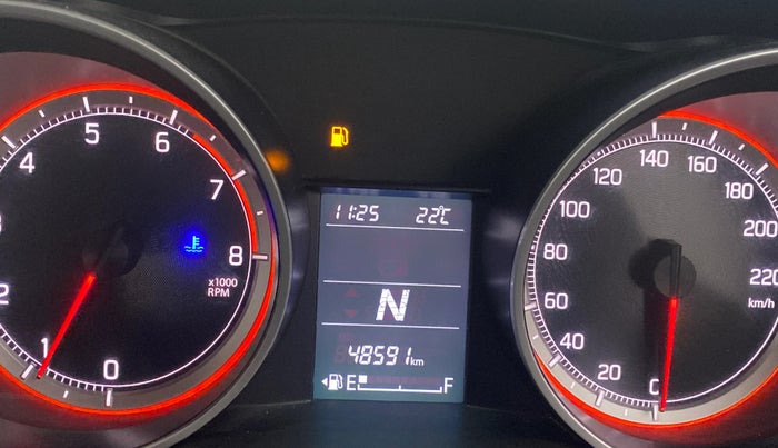2018 Maruti Swift ZXI AMT, Petrol, Automatic, 48,561 km, Odometer Image