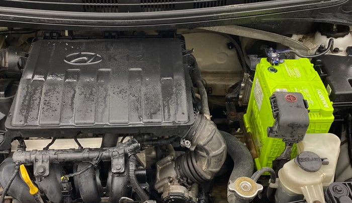 2015 Hyundai Xcent S 1.2, Petrol, Manual, 1,09,398 km, Engine View - Left