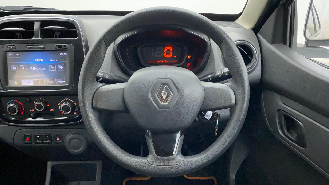 2015 Renault Kwid RXT 0.8, Petrol, Manual, 67,699 km, Steering Wheel Close Up