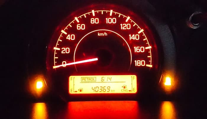 2022 Maruti Celerio VXI CNG, CNG, Manual, 400 km, Odometer Image