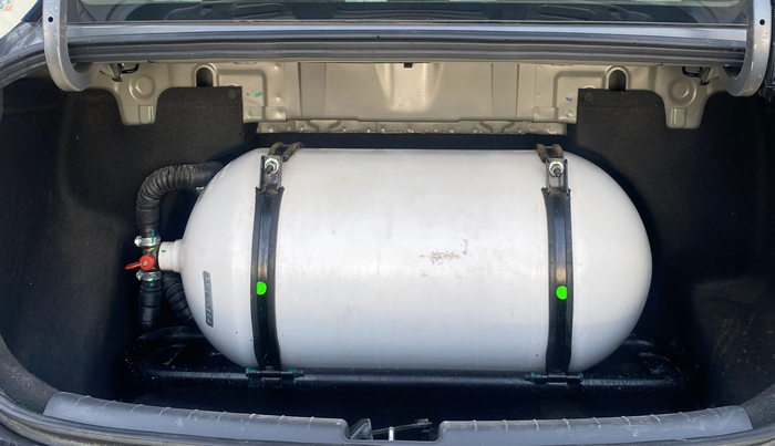 2022 Hyundai AURA SX 1.2 CNG, CNG, Manual, 49,591 km, Boot Inside