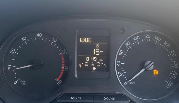 2018 Skoda Rapid AMBITION 1.6 MPI MT, Petrol, Manual, 81,480 km, Odometer Image