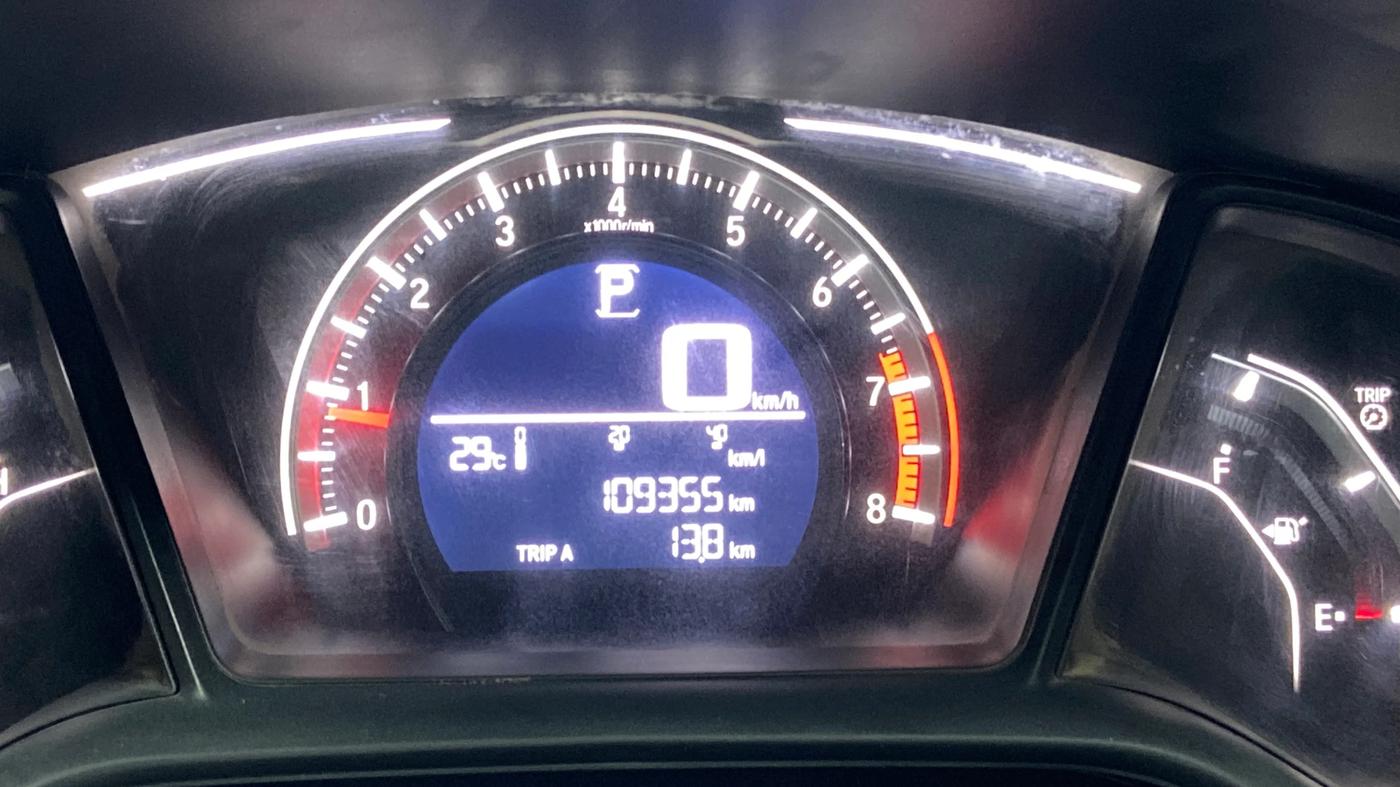 2019 Honda Civic 1.8L I-VTEC V CVT, Petrol, Automatic, 1,09,337 km, Odometer Image