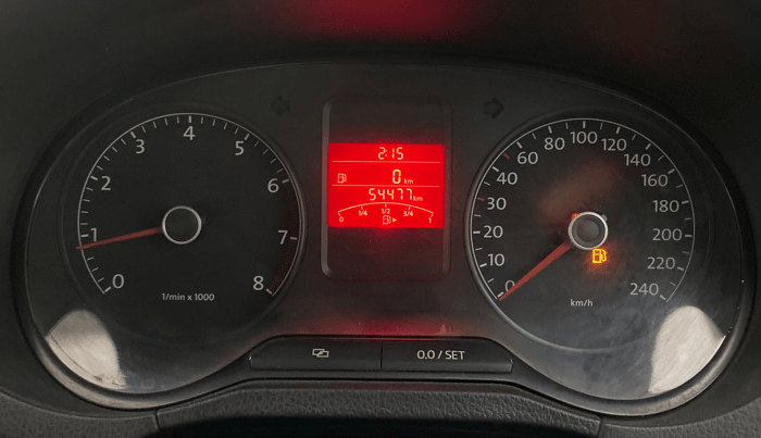 2012 Volkswagen Polo HIGHLINE1.2L, Petrol, Manual, 54,494 km, Odometer Image