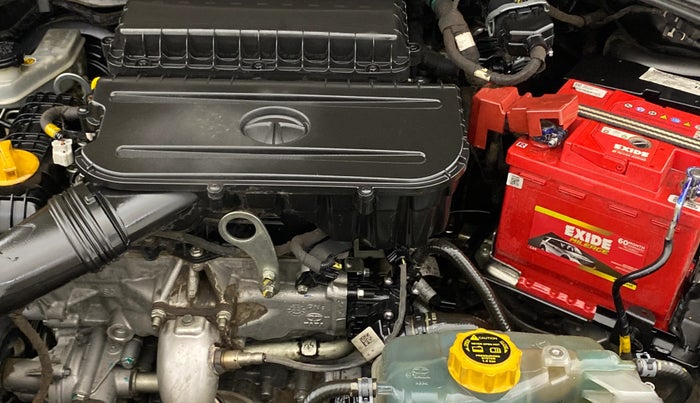 2022 Tata TIGOR XZ PLUS CNG, CNG, Manual, 80,699 km, Engine View - Left