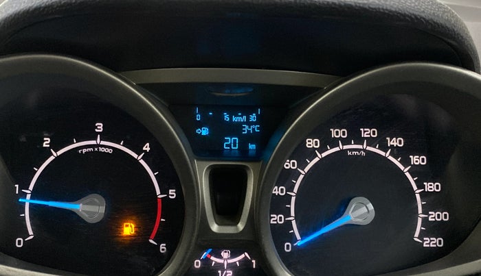 2016 Ford Ecosport TITANIUM 1.5L DIESEL, Diesel, Manual, 1,06,586 km, Odometer Image