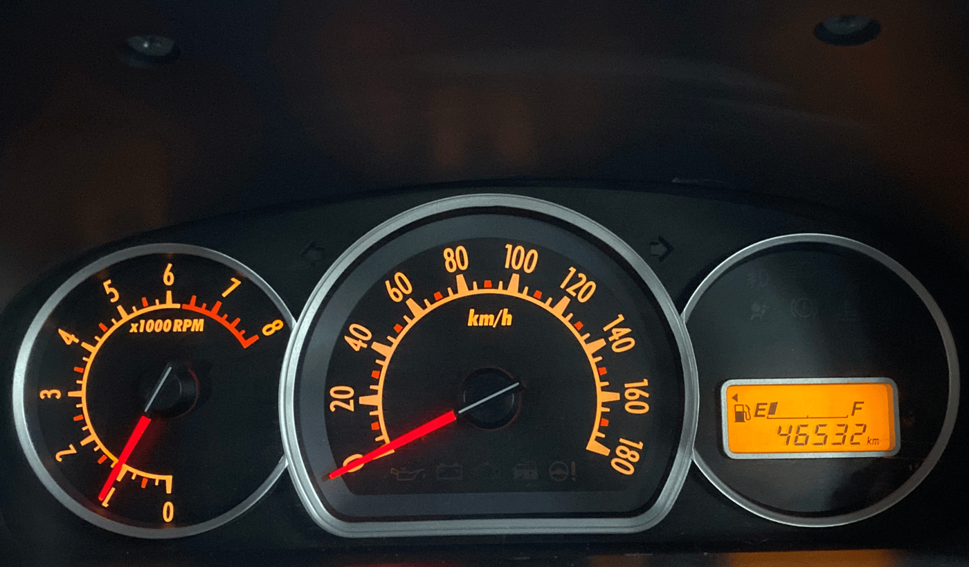 2014 Maruti Alto K10 VXI, Petrol, Manual, 46,518 km, Odometer Image