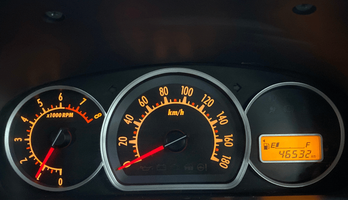 2014 Maruti Alto K10 VXI, Petrol, Manual, 46,518 km, Odometer Image