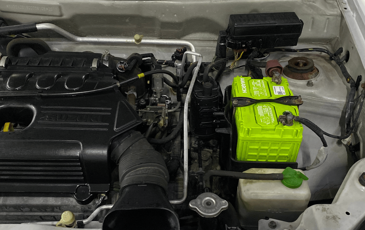 2014 Maruti Alto K10 VXI, Petrol, Manual, 46,518 km, Engine View - Left