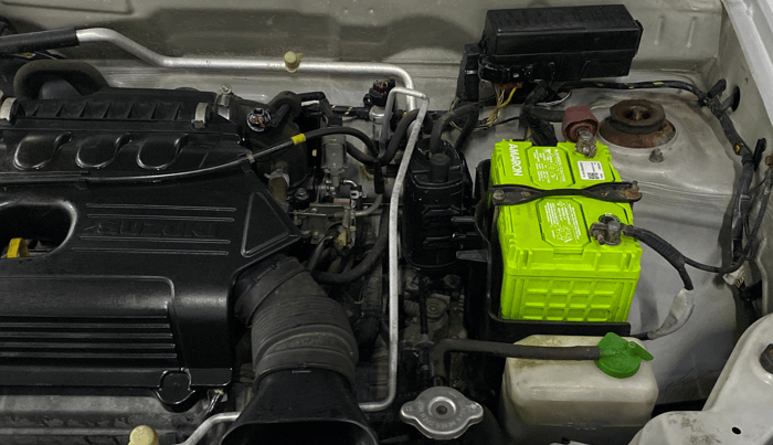 2014 Maruti Alto K10 VXI, Petrol, Manual, 46,518 km, Engine View - Left