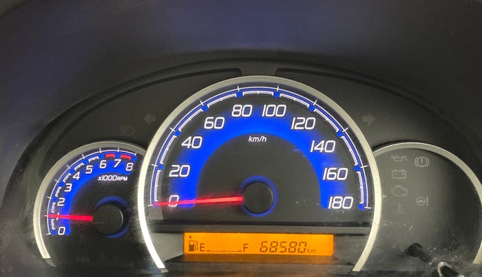 2018 Maruti Wagon R 1.0 VXI, Petrol, Manual, 68,579 km, Odometer Image