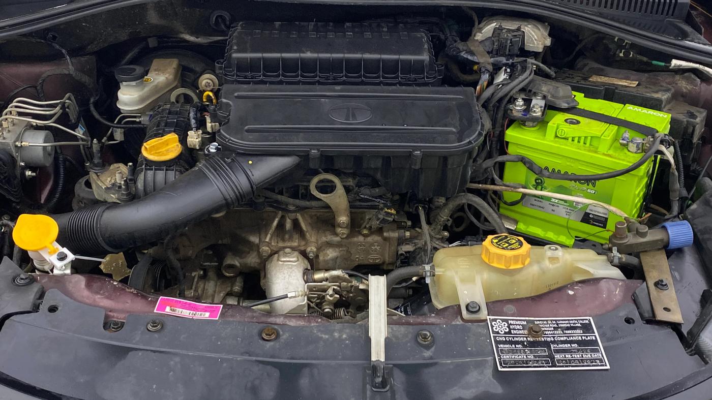 2021 Tata TIGOR XZ PLUS PETROL, CNG, Manual, 1,04,604 km, Engine View