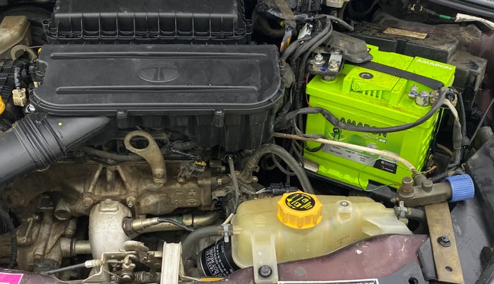 2021 Tata TIGOR XZ PLUS PETROL, CNG, Manual, 1,04,524 km, Engine View - Left