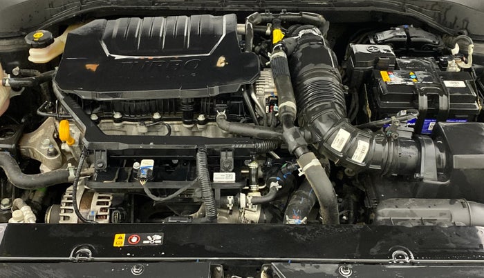 2024 Hyundai Verna SX (O) 1.5 TURBO PETROL MT, Petrol, Manual, 28,001 km, Engine View
