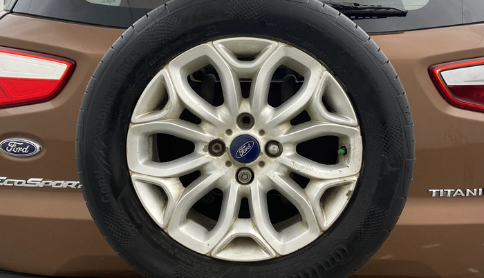 2017 Ford Ecosport TITANIUM 1.5L PETROL AT, Petrol, Automatic, 1,14,990 km, Spare Tyre