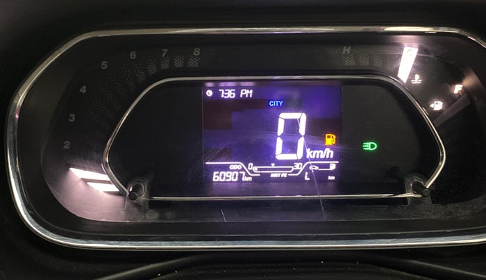 2020 Tata NEXON XZ PLUS PETROL, Petrol, Manual, 60,906 km, Odometer Image
