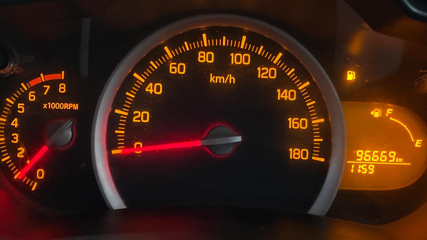 2019 Maruti Celerio X ZXI, Petrol, Manual, 96,658 km, Odometer Image