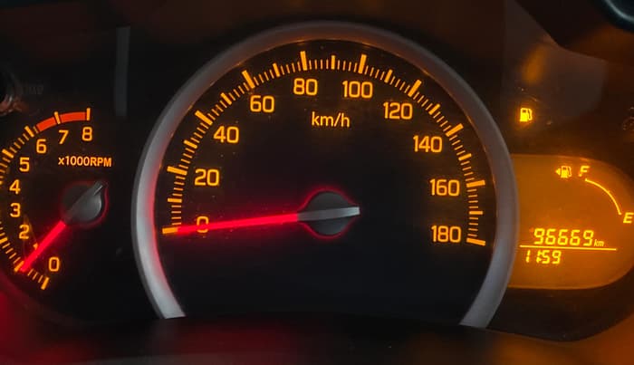2019 Maruti Celerio X ZXI, Petrol, Manual, 96,658 km, Odometer Image
