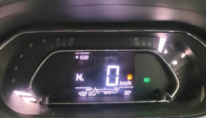 2022 Tata TIGOR XZA PLUS PETROL, Petrol, Automatic, 43,212 km, Odometer Image
