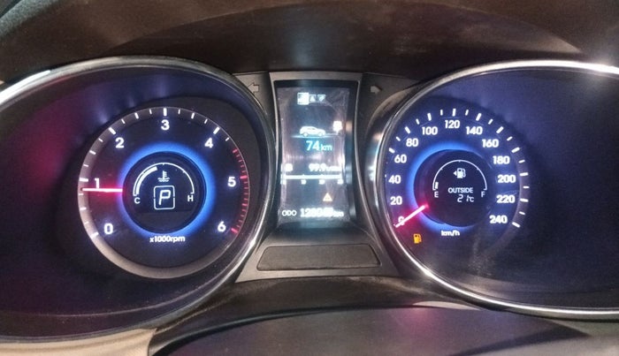 2015 Hyundai Santa Fe 4 WD AT, Diesel, Automatic, 1,28,045 km, Odometer Image