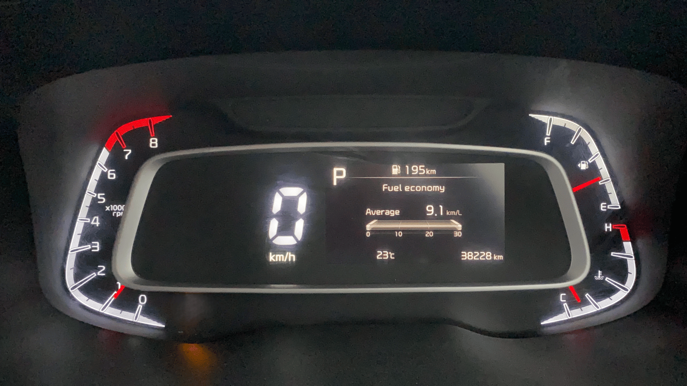 2023 KIA SONET HTX 1.0 DCT, Petrol, Automatic, 38,228 km, Odometer Image