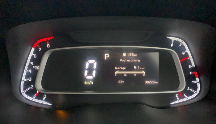 2023 KIA SONET HTX 1.0 DCT, Petrol, Automatic, 38,228 km, Odometer Image