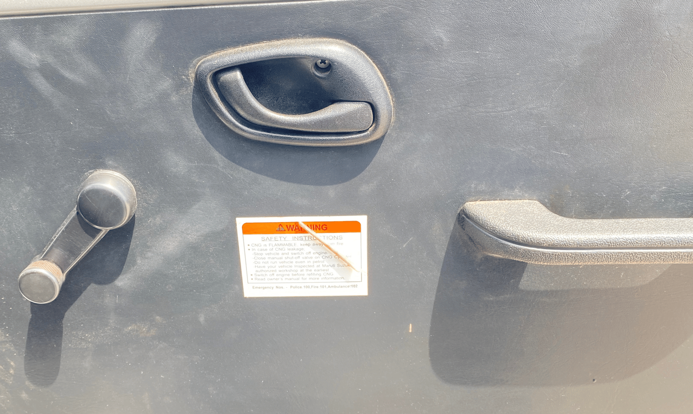 2021 Maruti Eeco 5 STR AC CNG, CNG, Manual, 67,557 km, Driver Side Door Panels Control