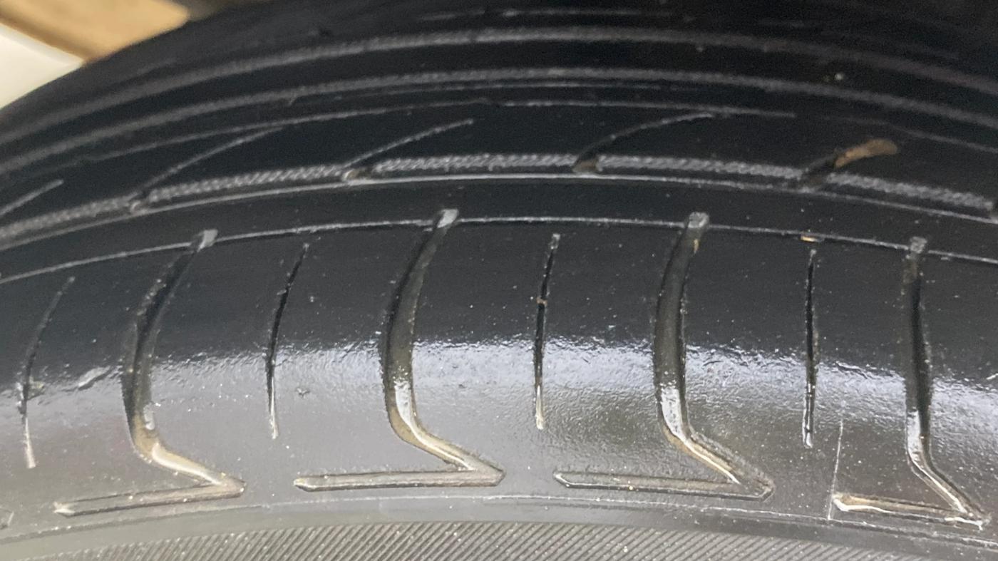 2020 KIA SELTOS HTX 1.5 PETROL, Petrol, Manual, 1,03,939 km, Right Rear Tyre Tread