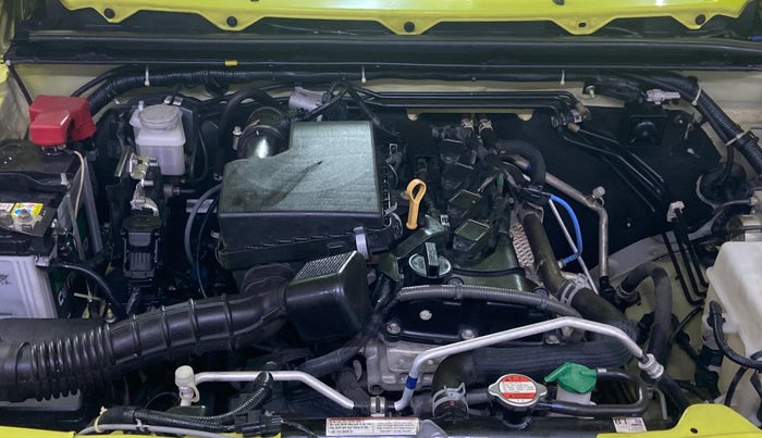 2023 Maruti JIMNY ALPHA ALL GRIP PRO AT, Petrol, Automatic, 35,759 km, Engine View
