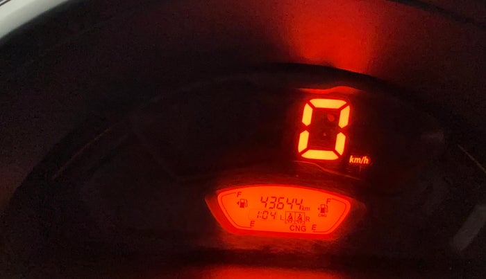 2024 Maruti S PRESSO VXI S-CNG, CNG, Manual, 43,628 km, Odometer Image