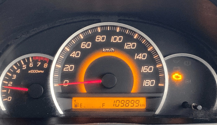 2016 Maruti Wagon R 1.0 VXI, CNG, Manual, 1,09,904 km, Odometer Image