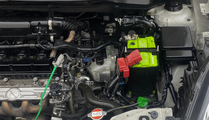 2023 Maruti Dzire ZXI Plus AMT, Petrol, Automatic, 23,956 km, Engine View - Left