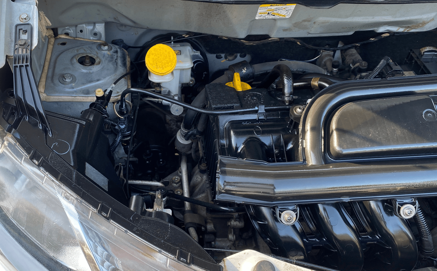 2019 Datsun Redi Go T(O) 1.0 AMT, Petrol, Automatic, 18,651 km, Engine View - Right