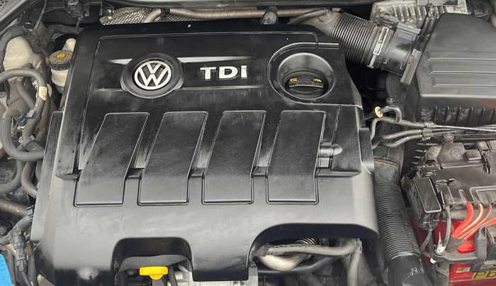 2019 Volkswagen Ameo TRENDLINE 1.5L, Diesel, Manual, 1,00,303 km, Engine View