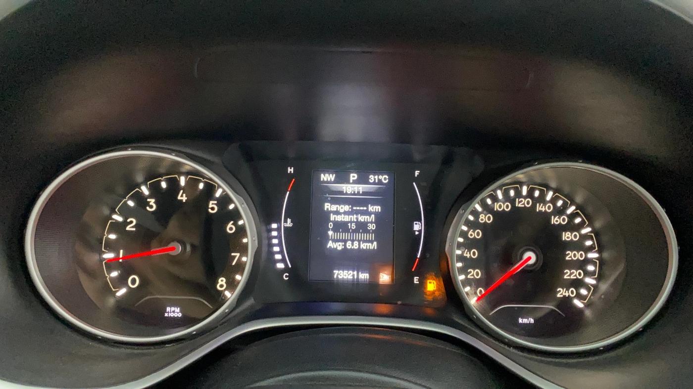 2019 Jeep Compass LIMITED PLUS PETROL AT, Petrol, Automatic, 73,555 km, Odometer Image