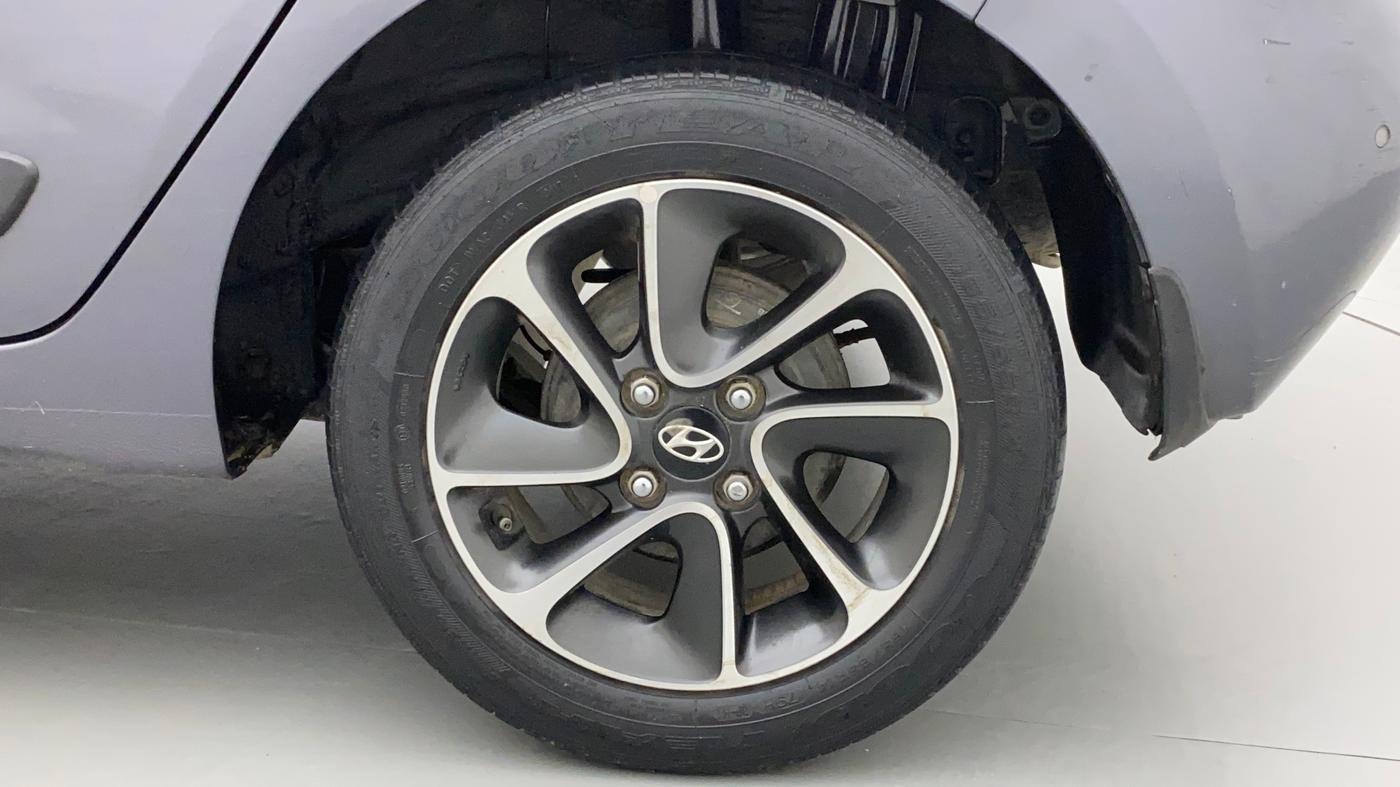 2017 Hyundai Grand i10 ASTA U2 1.2 CRDI, Diesel, Manual, 65,810 km, Left Rear Wheel
