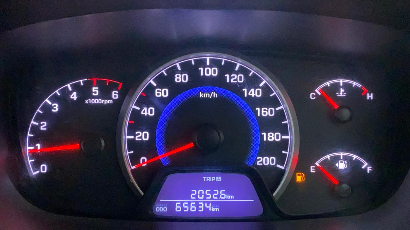 2017 Hyundai Grand i10 ASTA U2 1.2 CRDI, Diesel, Manual, 65,810 km, Odometer Image